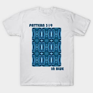 Pattern 319 in Blue T-Shirt